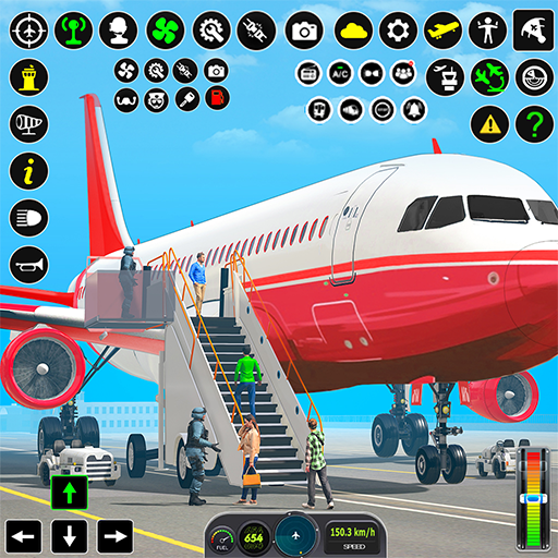 Avião Decolar piloto voo jogos Mod