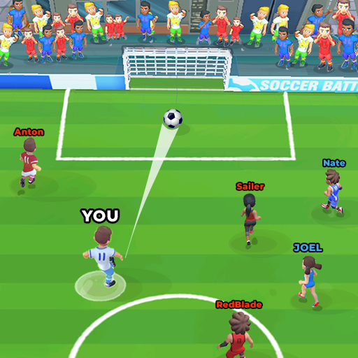 Jogo de futebol: Soccer Battle Mod
